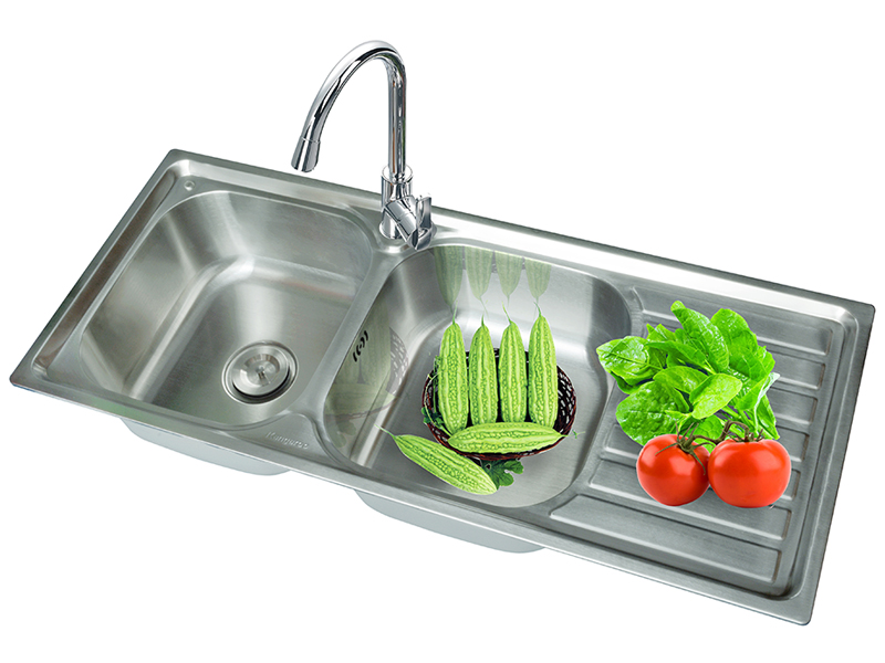 cách sử dụng chậu rửa Inox