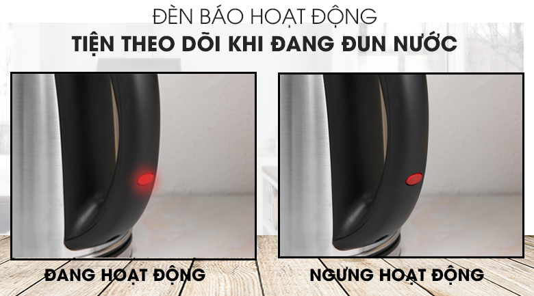 Đèn báo - Bình đun siêu tốc Kangaroo 2 lít KG-20SK3