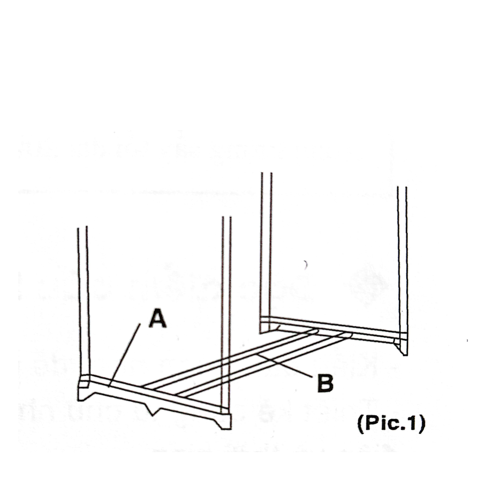 bước 1 lắp ống inox