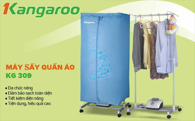 máy sấy quần áo du lịch