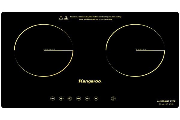 Giá bếp hồng ngoại Kangaroo cao hay thấp?