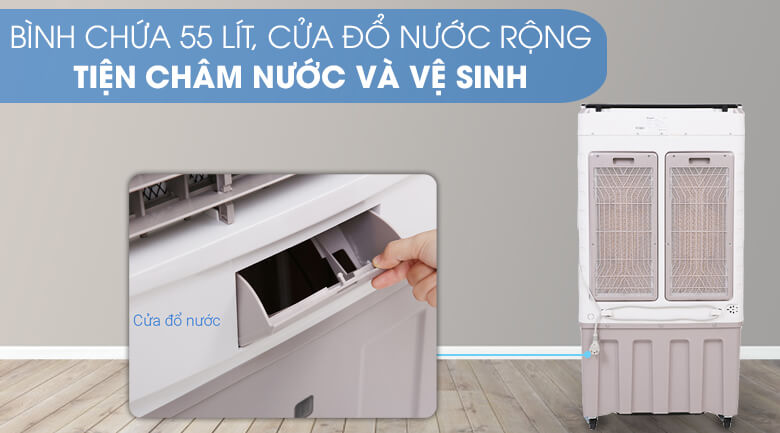 Bình chứa 55 lít siêu lớn