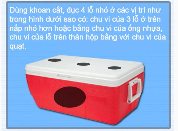 Cách làm quạt hơi nước với những vật dụng đơn giản nhất