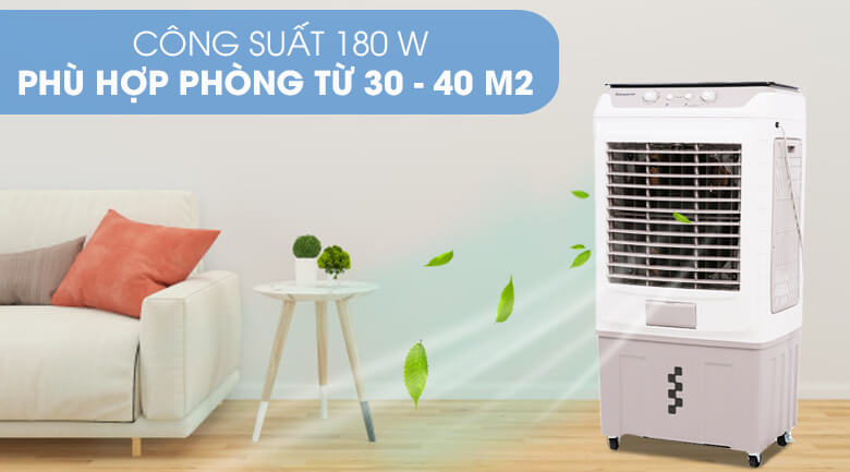 Công suất 180w cho phòng 30 đến 40 m2