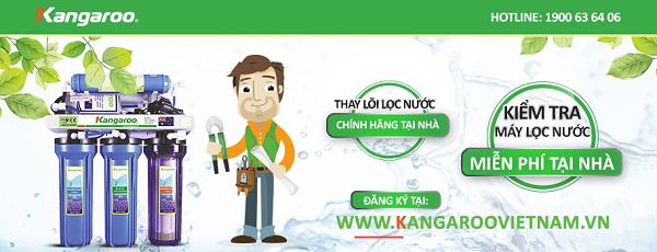 Bao lâu thay lõi lọc nước một lần cho máy lọc nước kangaroo?