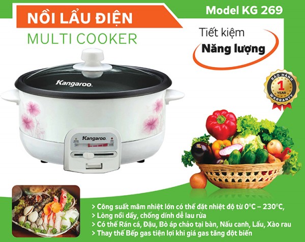 Nồi lẩu điện KG268