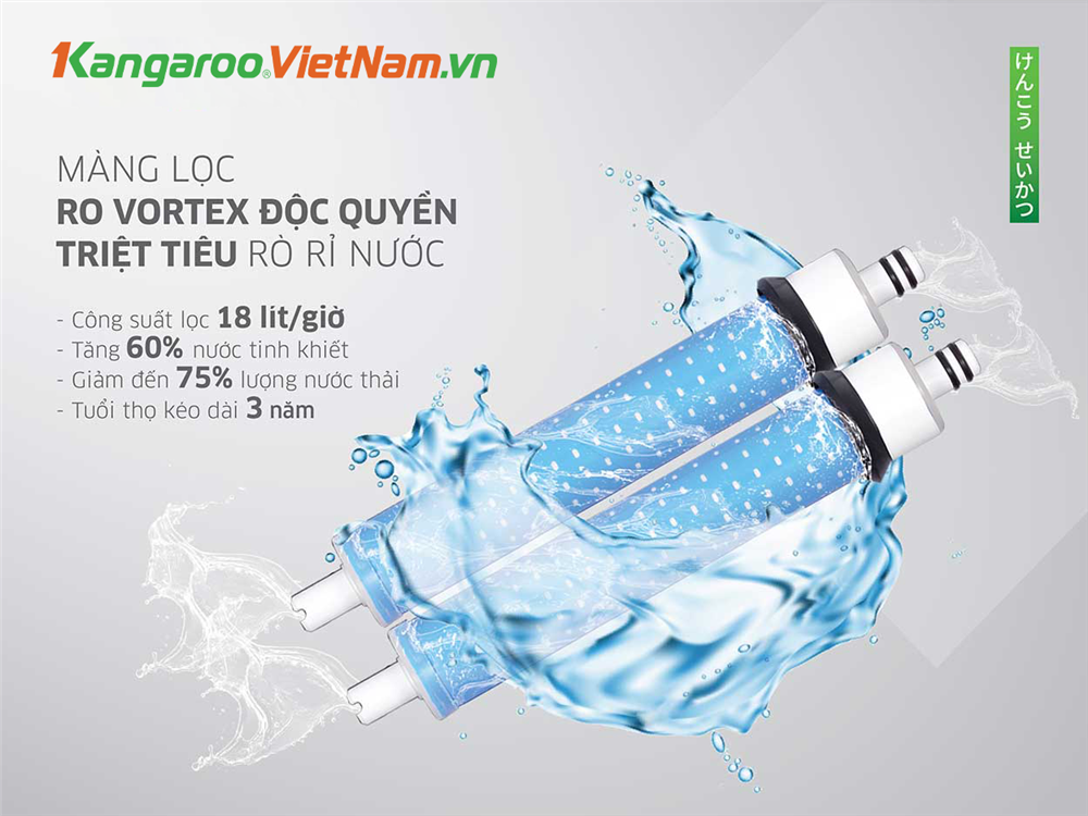 Giảm 75% lượng nước thải