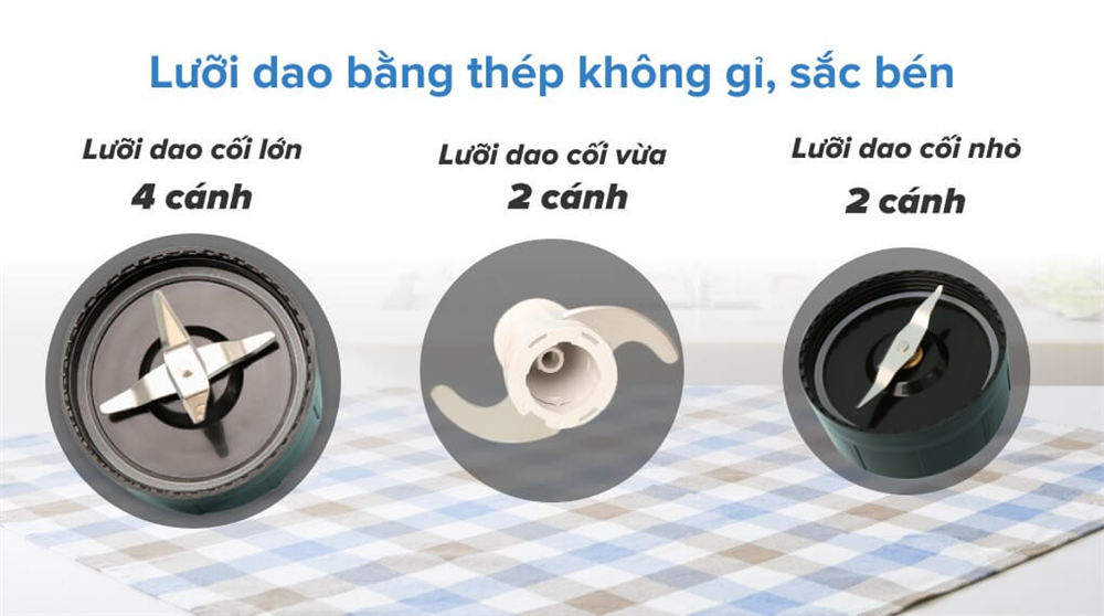 lưỡi đao xay sắc bén