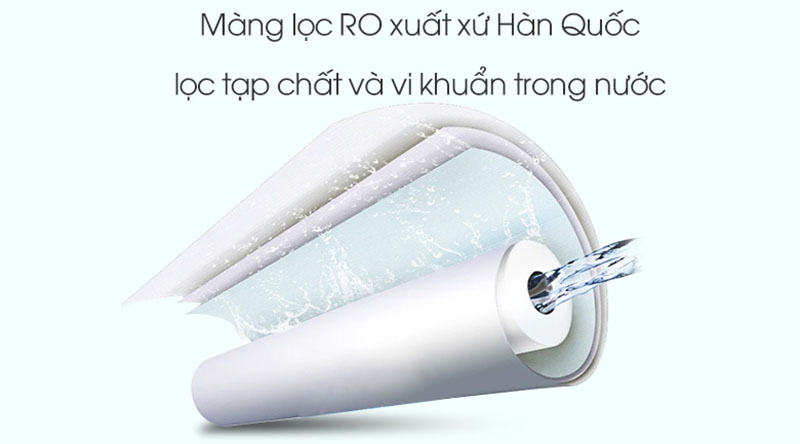 Màng ro hàn quốc - loại bỏ 99% virut, vi khuẩn