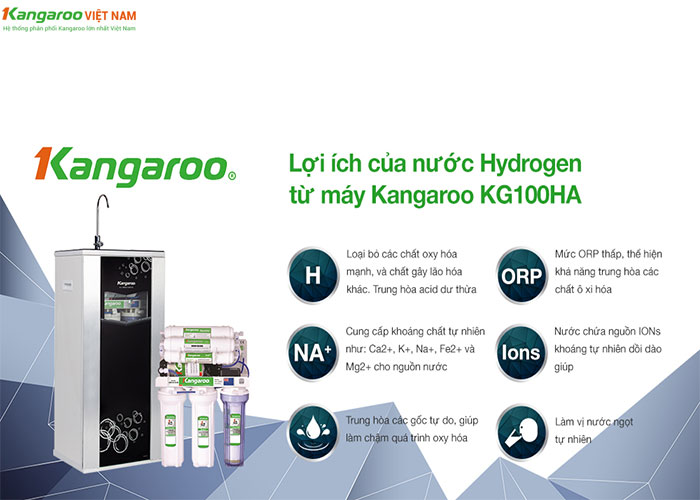 Top 4 máy lọc nước kangaroo hydrogen bán chạy nhất tháng 5/2019