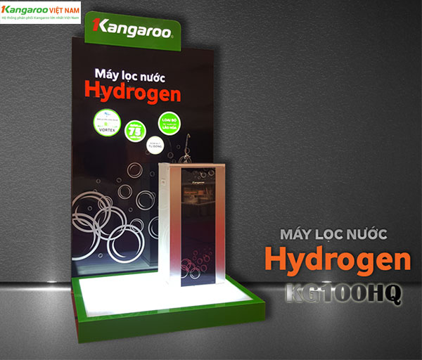 4 lý do” rinh” siêu phẩm máy lọc nước Hydrogen Kangaroo KG100HQ