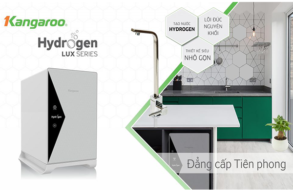 Máy lọc nước tạo nước sạch, bổ sung Hydrogen khoáng chất có lợi cho sức khỏe của người dùng