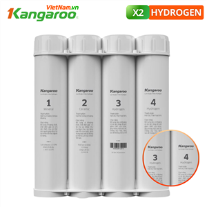 Bộ 4 lõi X2 Hydrogen Kangaroo: Mineral, Ceramic, 2 lõi Hydroen