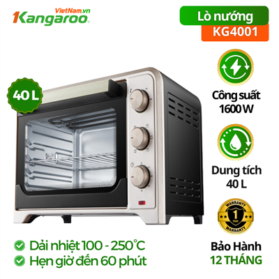 Lò nướng điện Kangaroo KG4001