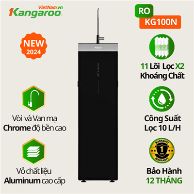 Máy Lọc Kangaroo RO KG100N, 11 Lõi, Thiết kế mới