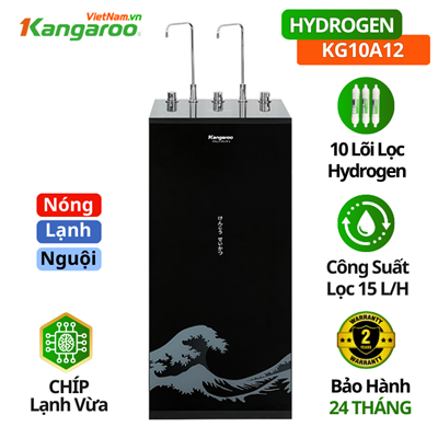 Máy lọc nóng lạnh Hydrogen Kangaroo KG10A12, Chíp