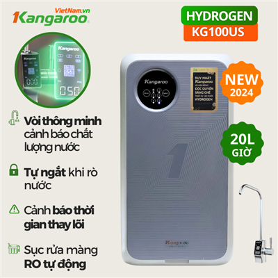 Máy lọc nước Hydrogen KG100US, 20 lít/h, BH 24 tháng