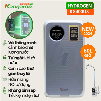 Máy lọc nước Hydrogen KG400US, 60 lít/h, BH 24 tháng