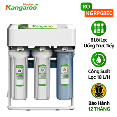 Máy lọc nước kangaroo KGRP68EC lắp âm tủ bếp