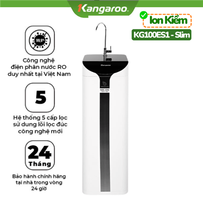 Máy lọc nước Kangaroo Hydrogen ion kiềm KG100ES1