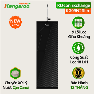 Máy lọc nước Kangaroo Infinity KG09NI, slim, 9 lõi