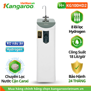 Máy lọc nước Kangaroo Hydrogen KG100HD2, chuyên nước cứng