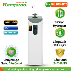 Máy lọc nước Kangaroo Ro Hydrogen KG100HD2, chuyên nước cứng