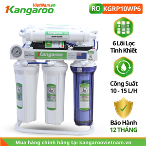 Máy lọc nước Ro Kangaroo KGRP10WP6, 6 lõi
