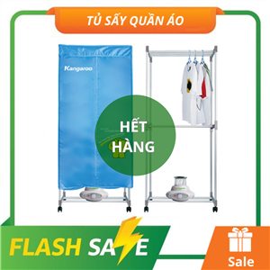 Máy sấy quần áo Kangaroo KG332, 1000W, 2 tầng sấy