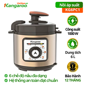 Nồi áp suất điện Kangaroo KG6PC1