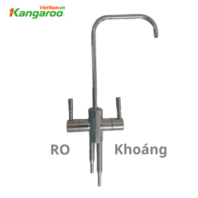 Vòi Inox tách nước RO và khoáng