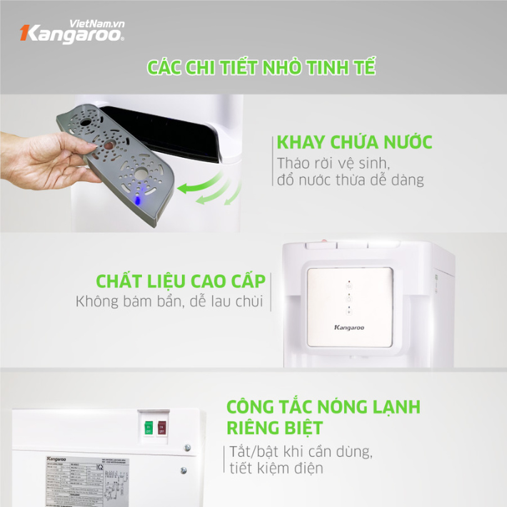 Nhiều thiết kế tinh tế trong KG60A3