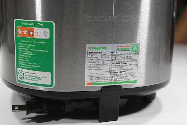 Nồi cơm điện Kangaroo KG371H