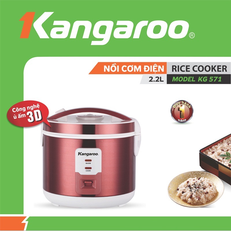 Nồi cơm điện Kangaroo KG571