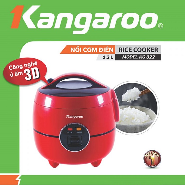 Nồi cơm điện Kangaroo KG822