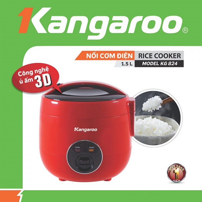 Nồi cơm điện Kangaroo KG824