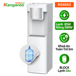 Cây nước nóng lạnh Kangaroo KG60A3, block, lắp âm bình