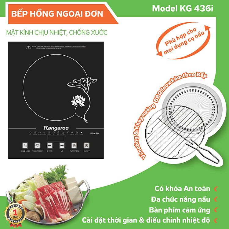 Bếp hồng ngoại tốt