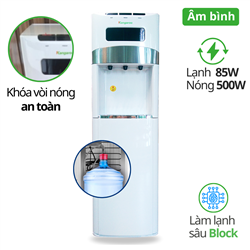 Cây nước nóng lạnh KG39H, Block, 3 vòi nóng, lạnh, ấm