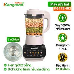 Máy làm sữa hạt đa năng Kangaroo KG175HB2