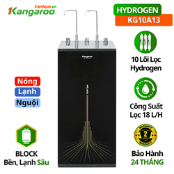 Máy lọc nóng lạnh Hydrogen Kangaroo KG10A13, block lạnh sâu