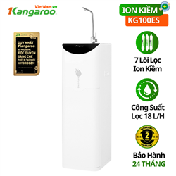 Máy lọc nước Kangaroo Hydrogen ion kiềm KG100ES, 7 lõi