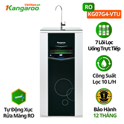 Máy lọc nước Kangaroo KG07G4 VTU, 7 lõi có cỏ tủ