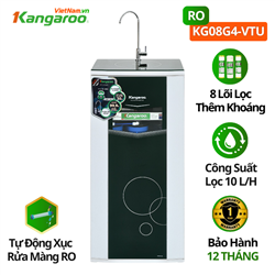 Máy lọc nước Kangaroo KG08G4 VTU, 8 lõi, có tủ