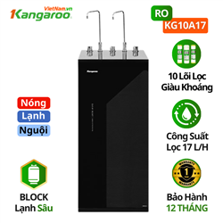 Máy lọc nóng lạnh Ro Kangaroo KG10A17 mới 2023