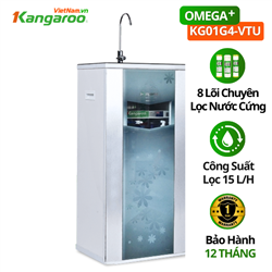 Máy lọc nước cứng kangaroo KG01G4 vỏ hoa