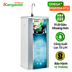 Máy lọc nước cứng kangaroo KG02G4 vỏ hoa