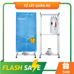 Máy sấy quần áo Kangaroo KG332, 1000W, 2 tầng sấy