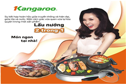 Review bếp lẩu nướng Kangaroo KG 95