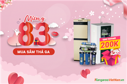 Tặng VOUCHER 200K - Mua sắm thả ga mừng 08/03 tại Kangaroo Việt Nam